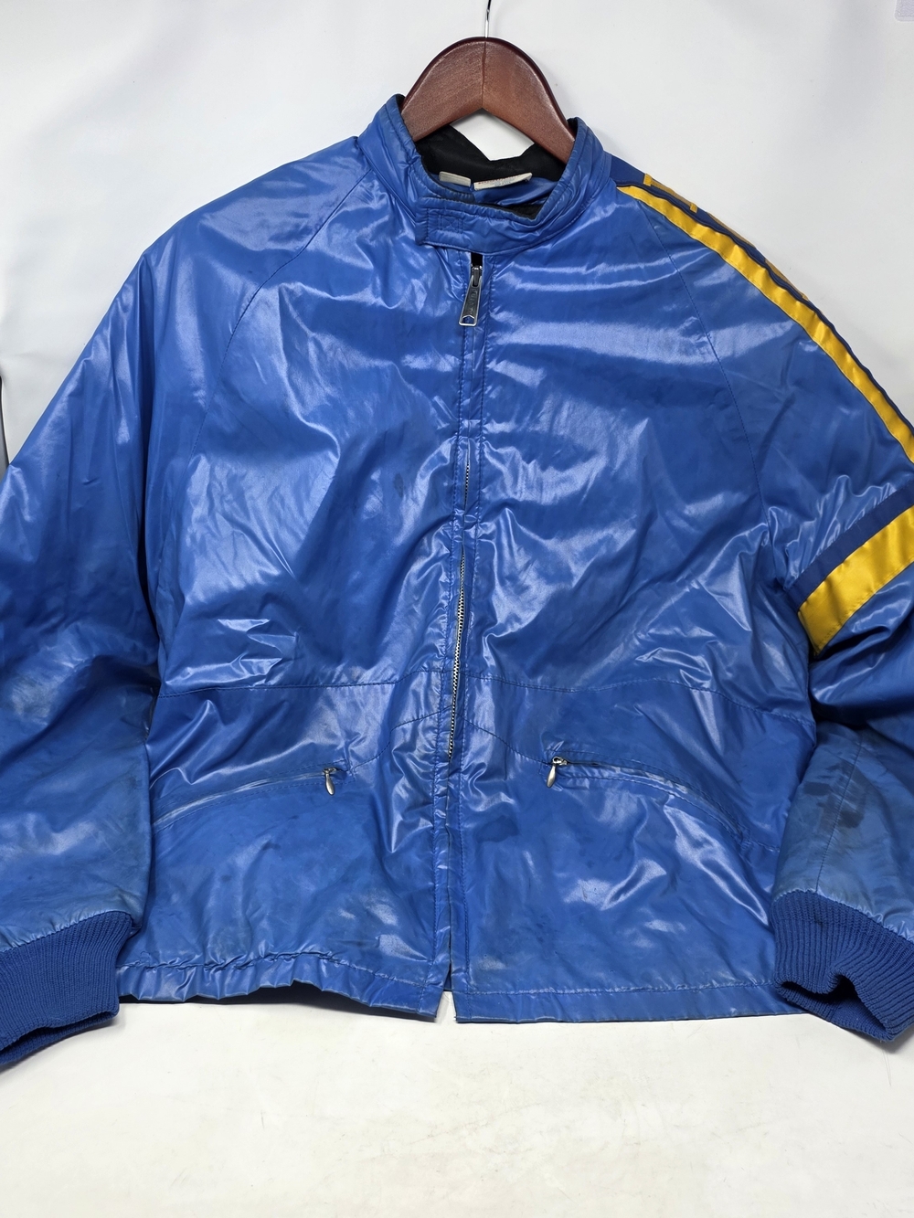1984 Hondaline Vintage Motorcross Motorcycle Pit Jacket Wind Breaker Men's Large